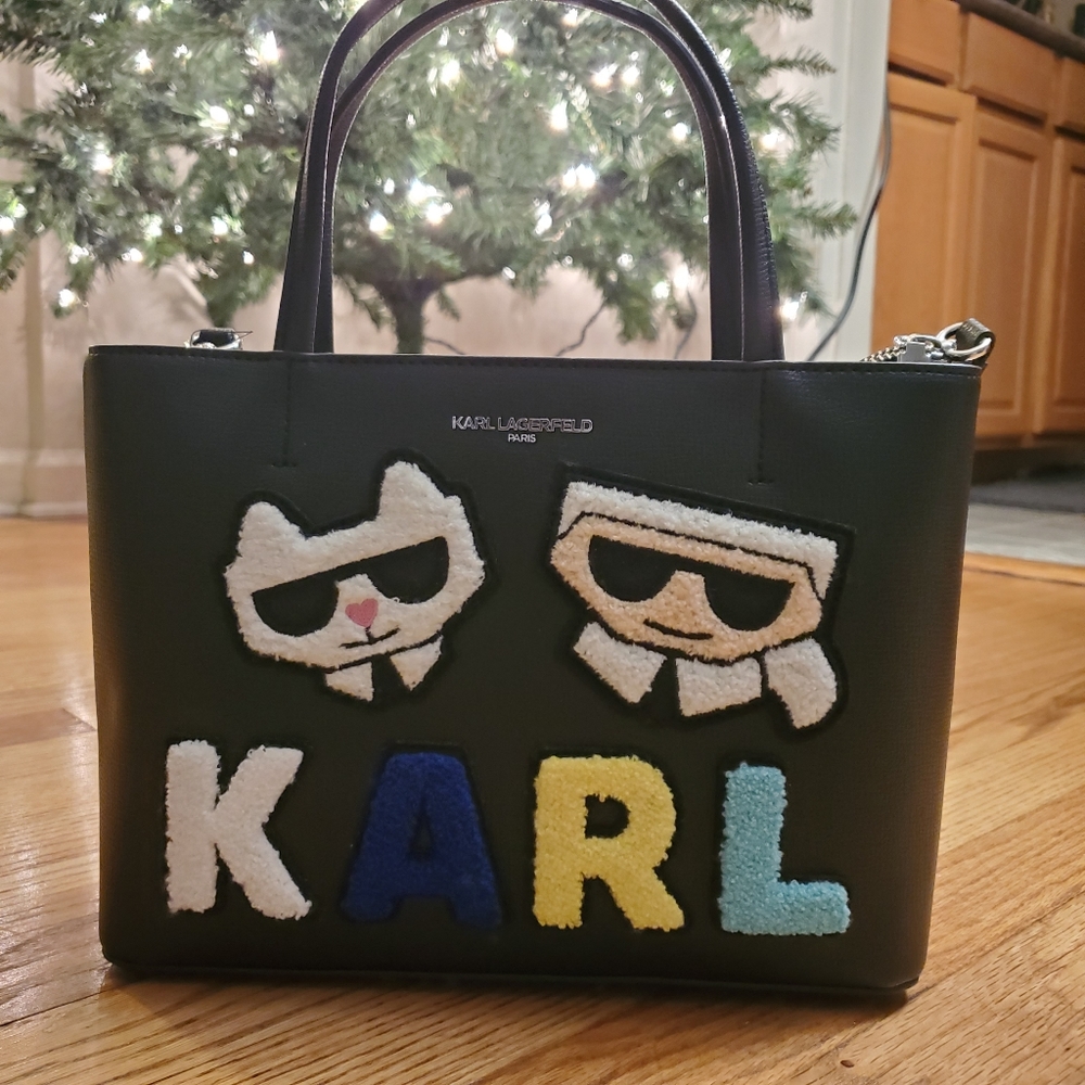 NWT Karl Lagerfeld Paris "Maybelle Tote" | Maybelle Crossbody Bag | LH0AU9BM
